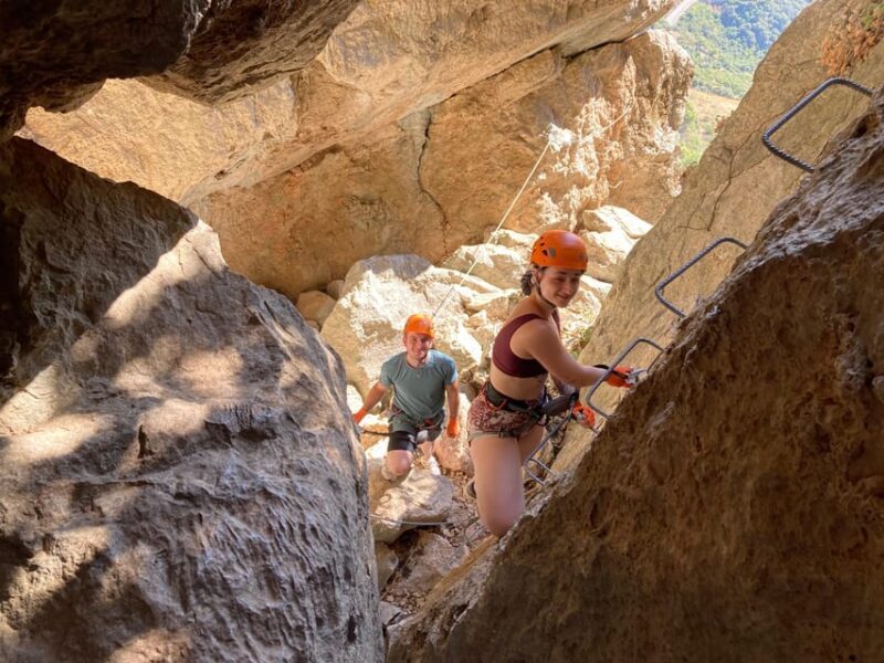 From Estepona: Vía Ferrata de Benalauria climbing tour - Whats Included and Whats Not