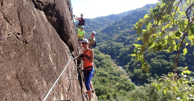 From Estepona: Vía ferrata El Caimán guided climbing tour - Key Points