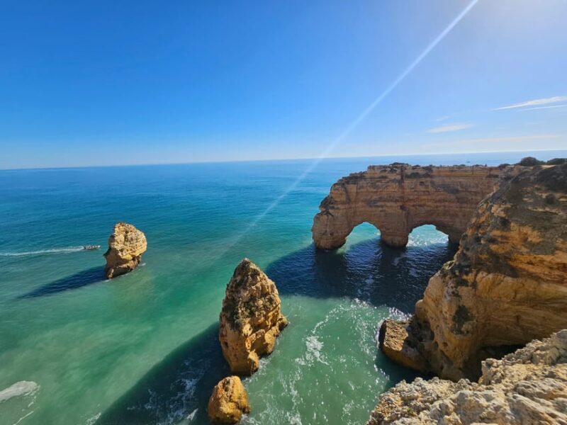 From Faro: The Original Benagil Cave, Marinha & More Tour - Marinha Beach and the Seven Hanging Valleys