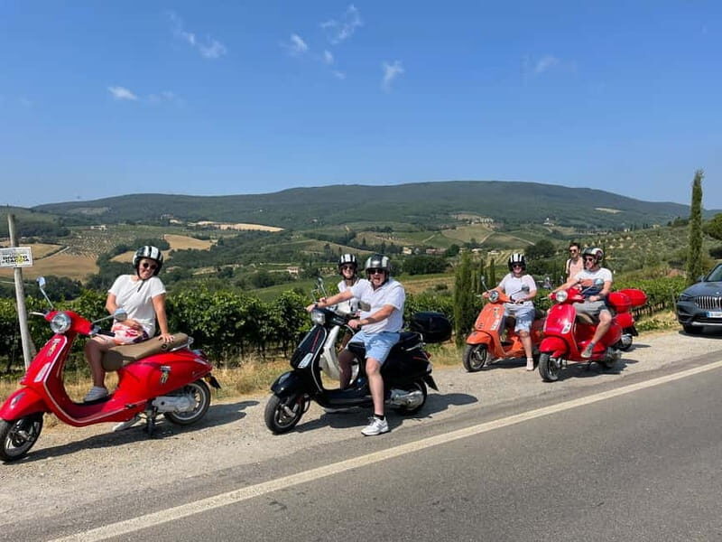 From Florence: Tuscany Vespa Tour with Lunch & Wine - Key Points