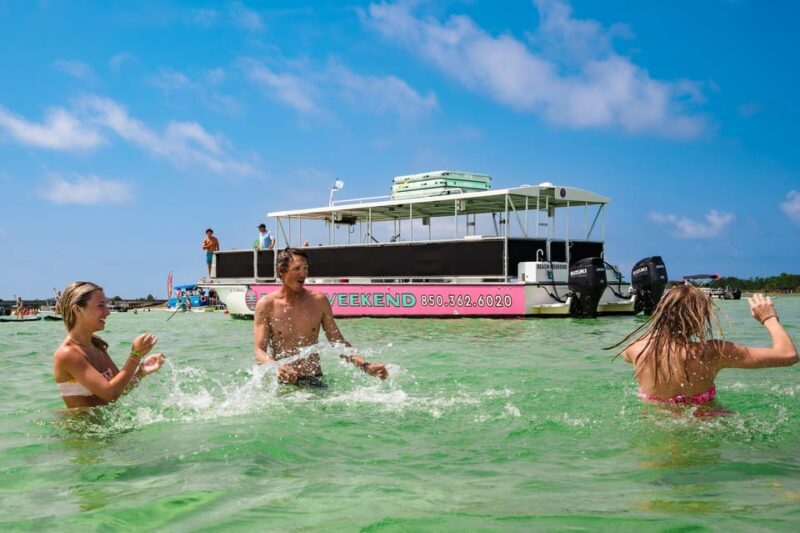 From Fort Walton Beach: Crab Island Excursion - Key Points