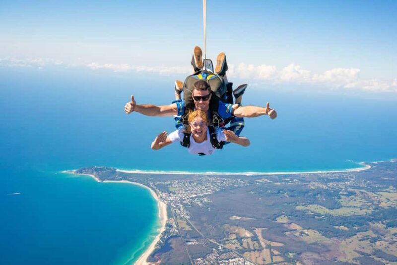 From Gold Coast: Tandem Skydive Experience over Byron Bay - What to Expect from This Skydiving Adventure