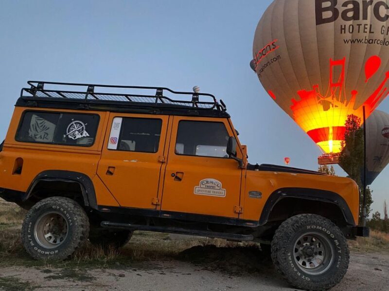 From Göreme/Ürgüp: Cappadocia Jeep Safari Sunrise or Sunset - What to Expect on the Day