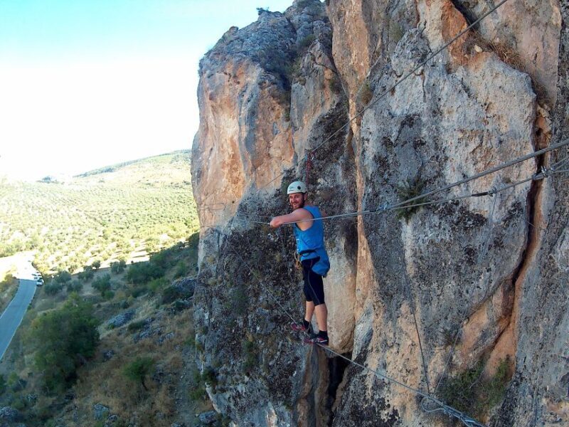 From Granada: 3-Hour Vía Ferrata in Moclín - Key Points