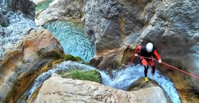 From Granada: Rio Verde Canyoning Tour - How the Day Unfolds