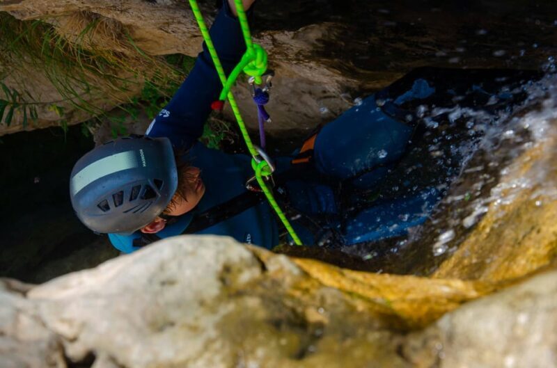 From Granada: Rio Verde Canyoning Tour with Lunch - An Adventure in the Heart of Nature