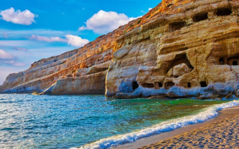 From Heraklion: Matala Hippie Beach, Relaxing Trip & Pickup - What to Expect from the Trip