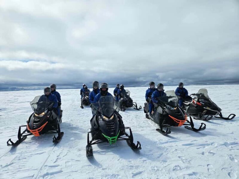 From Husafell: Langjokull Glacier Snowmobile Tour - An In-Depth Look at the Experience
