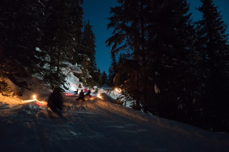 From Interlaken: Night Sledding - Key Points