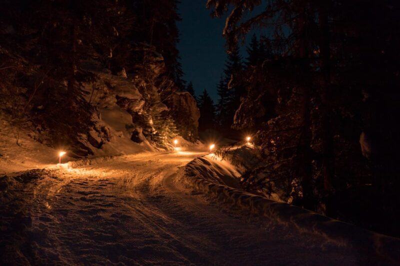 From Interlaken: Night Sledding - What Could Be Better?