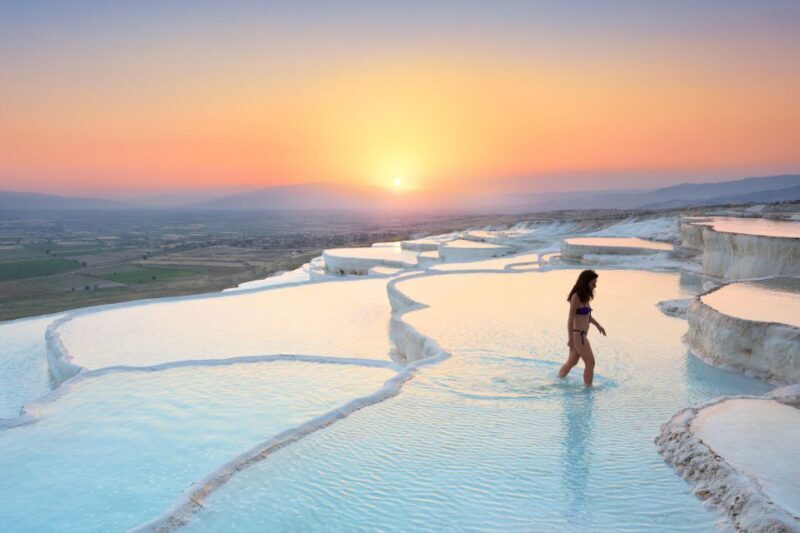 From Izmir: Guided Pamukkale Full-Day Tour with Lunch - Cleopatra Thermal Pool: An Optional Relaxation