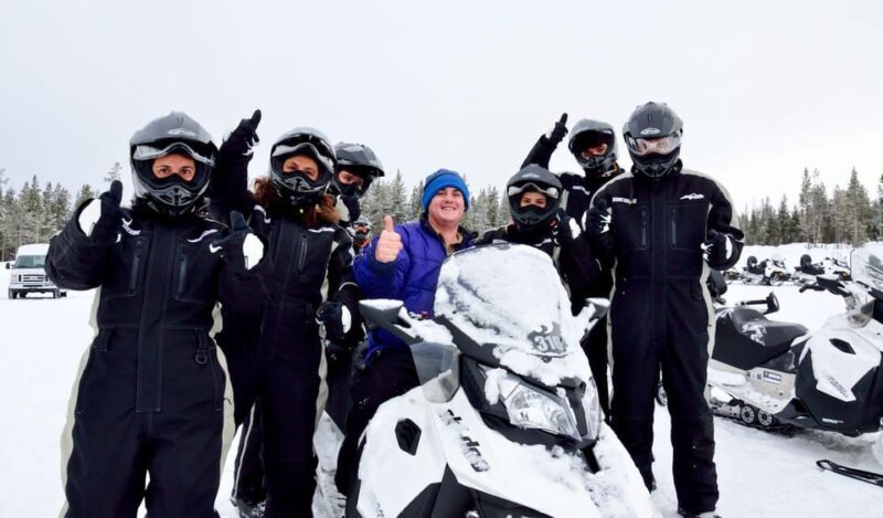 From Jackson: Yellowstone Grand Canyon Snowmobile Tour - FAQ