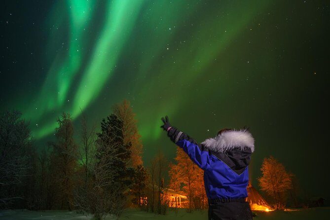 From Kakslauttanen:Northern Lights tour to Lake Inari, inc dinner - The Northern Lights and Lake Inari: What to Expect