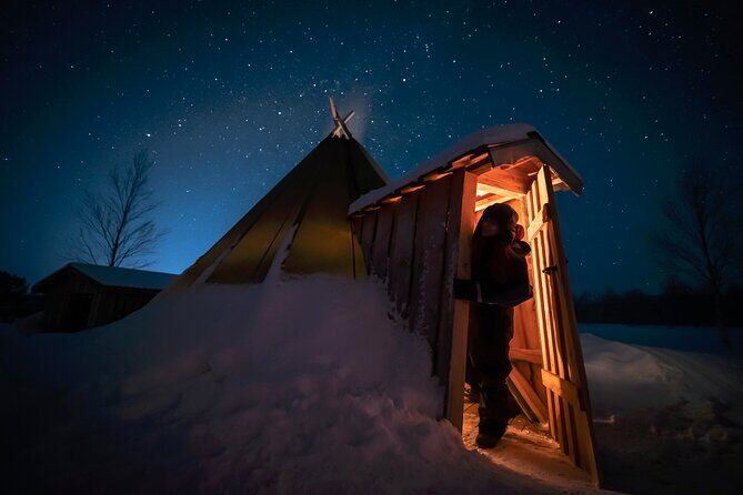 From Kakslauttanen:Northern Lights tour to Lake Inari, inc dinner - The Real Experience: Authentic, Personal, and Special