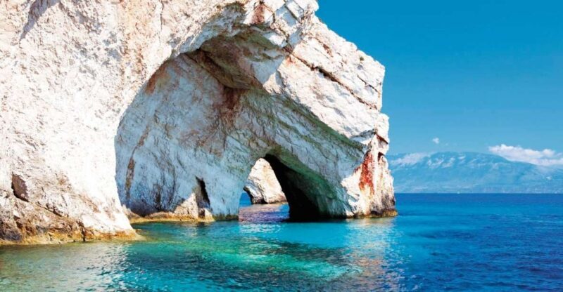 From Kefalonia: Blue Cave Boat Cruise & Shipwreck Photo Stop - Mounda Beach & Final Swimming
