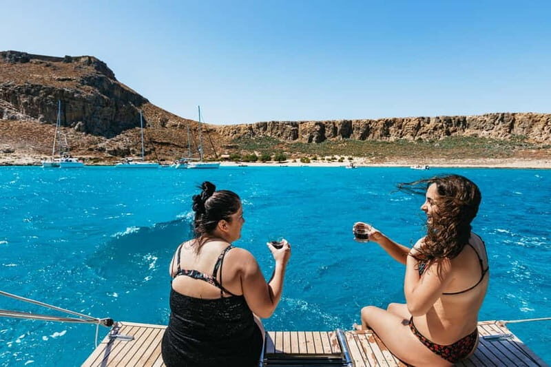 From Kissamos: Balos Gramvousa Sailing Cruise with Lunch - Lunch on Board