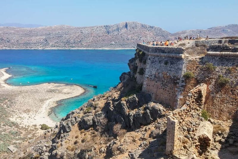 From Kissamos Port: Boat Cruise to Balos Lagoon & Gramvousa - The Experience for Different Travelers
