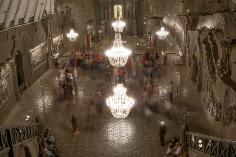 From Krakow: Wieliczka Salt Mine Guided Tour - Salt Sculptures and Artistic Creations