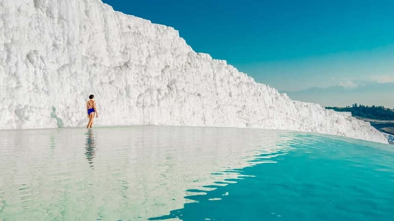 From Kusadas: Pamukkale Day Trip w/Balloon Flight & Lunch - Key Points