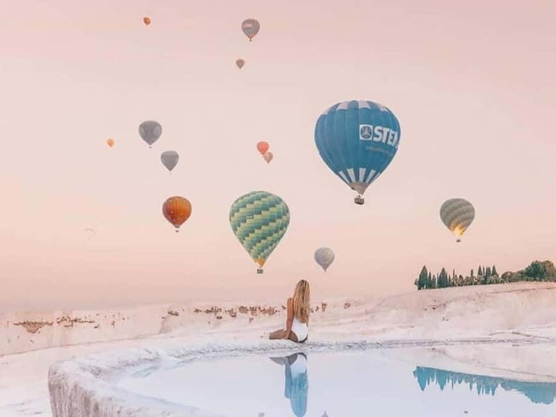 From Kusadas: Pamukkale Day Trip w/Balloon Flight & Lunch - Exploring the Tour in Detail