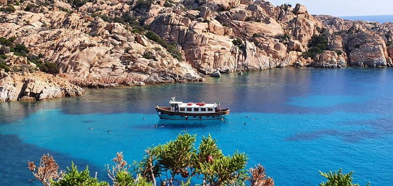 From La Maddalena or Palau: Archipelago Boat Tour - An In-Depth Look at the La Maddalena Archipelago Boat Tour
