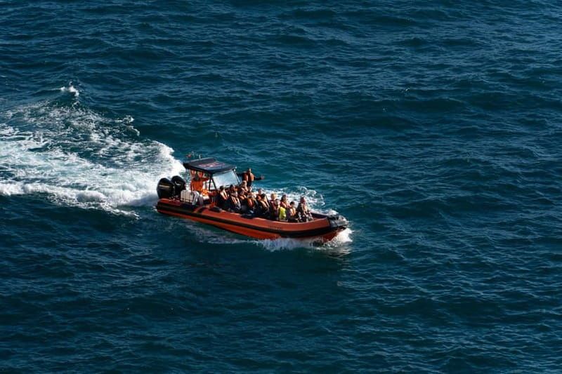 From Lagos: Benagil Caves Speedboat Adventure - Benagil Cave: the famous dome, plus the reality of crowds