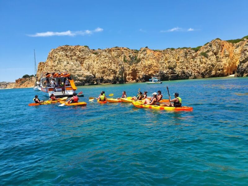 From Lagos: Ponta da Piedade Caves Kayak Tour from Catamaran - FAQs