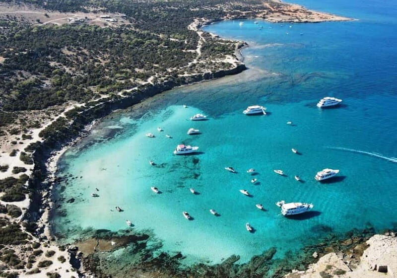 FROM LATCHI: Blue Lagoon Akamas Cruise - large water slide - A Practical Look at the Latchi Blue Lagoon Akamas Cruise with Water Slide