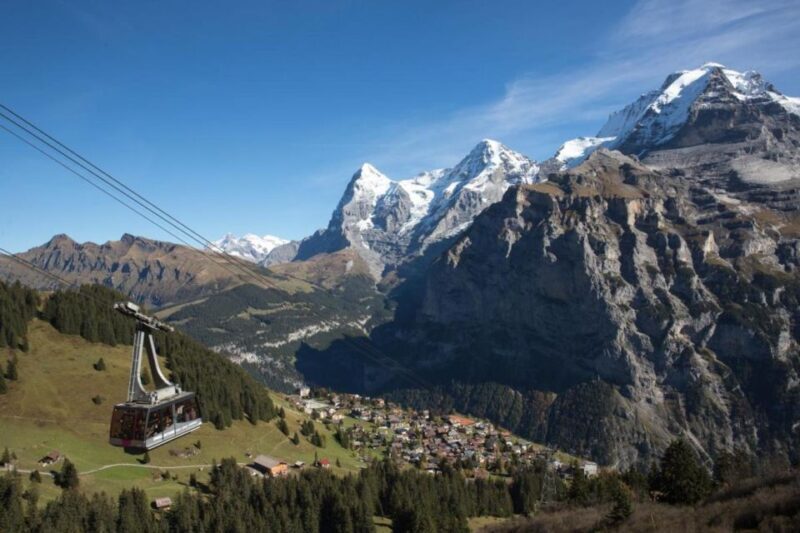 From Lausanne: Spectacular Schilthorn with 007 Experience - Key Points