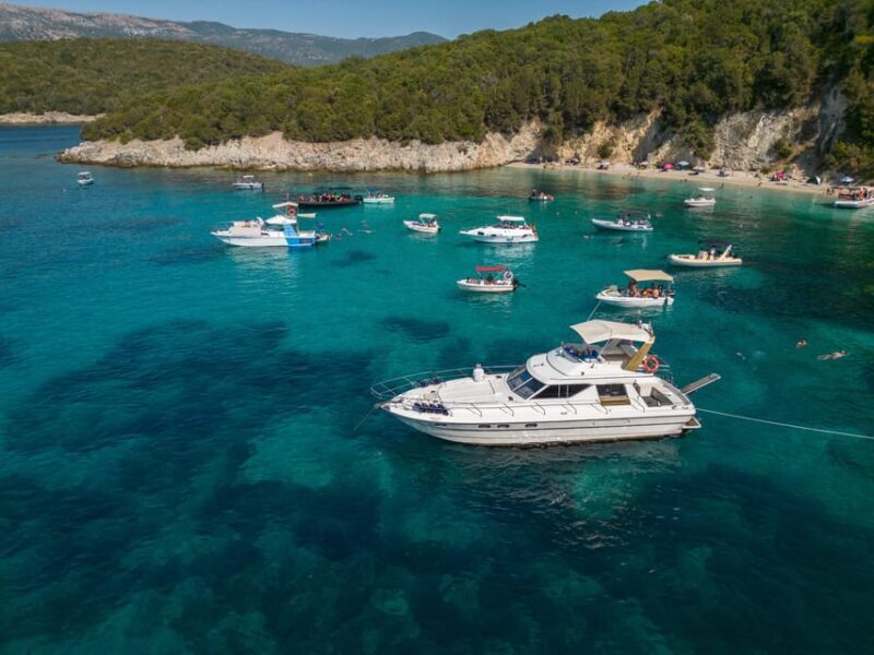 From Lefkimmi: Luxury Yacht Cruise to Sivota and Blue Lagoon - Key Points