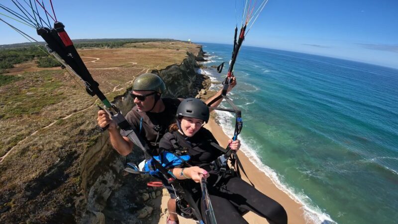 From Lisbon: Paragliding Pack (Flight+Video+Transportation) - An Insider’s Look at the Paragliding Experience