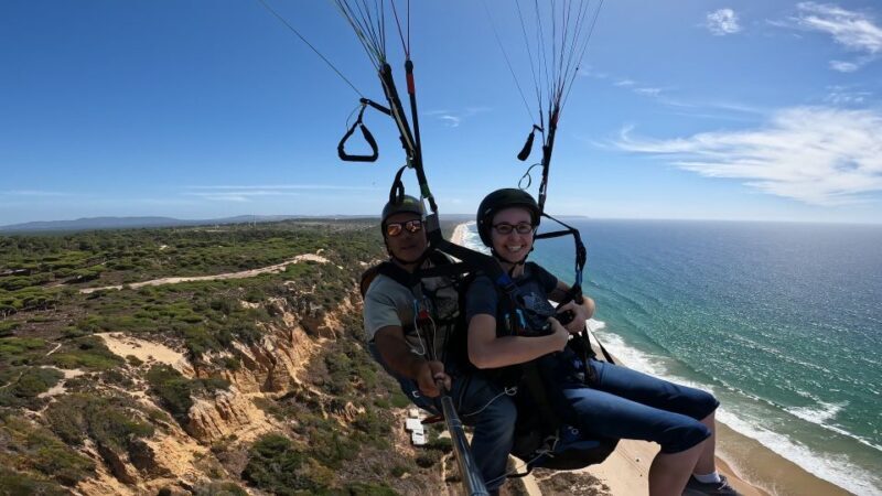 From Lisbon: Paragliding Pack (Flight+Video+Transportation) - In Summary