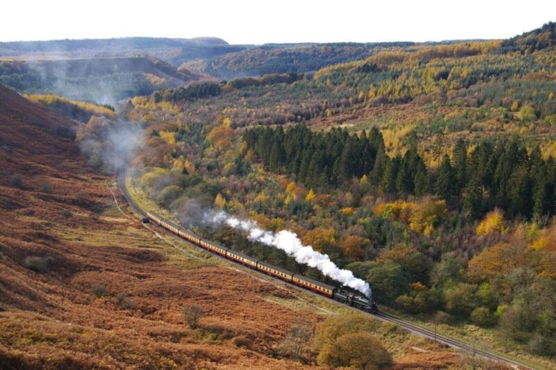 From London: The North York Moors with Steam Train to Whitby - Discovering the North York Moors with a Steam Train from London