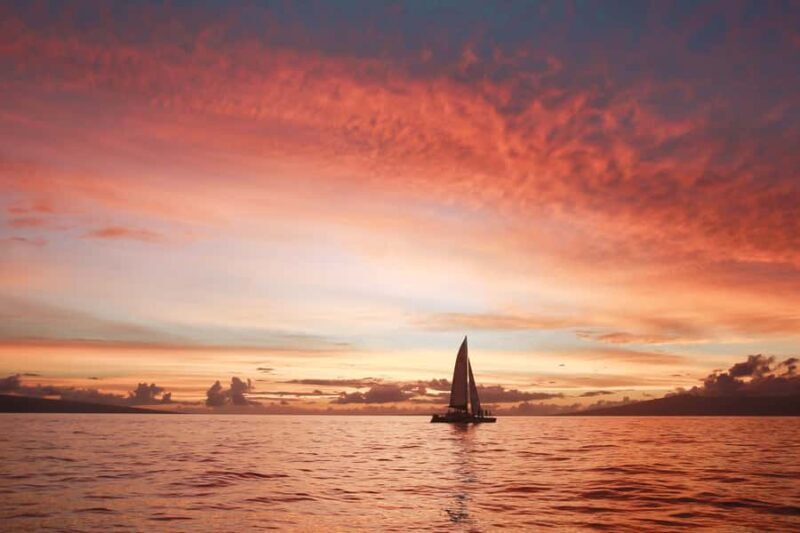 From Ma'alaea: 'Alihilani Sunset Sail Catamaran Tour - Key Points