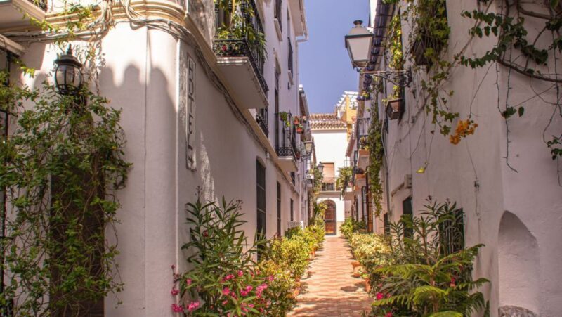 From Malaga or Costa del Sol: Mijas, Marbella & Puerto Banus - Key Points