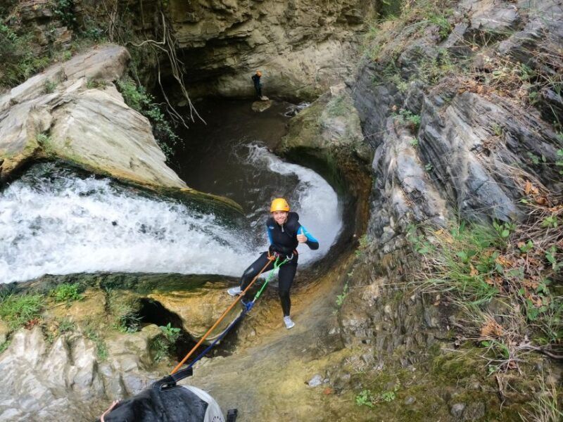 From Marbella: Canyoning guided tour at Sima del Diablo - From Marbella: Canyoning Guided Tour at Sima del Diablo
