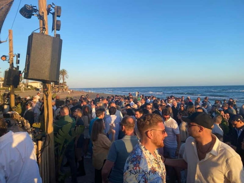 From Marbella/Estepona: Private nightlife VIP tour Transportation Drinks - Key Points