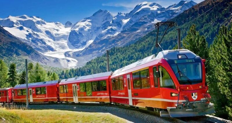 From Milan: Bernina Express Train and St. Moritz Tour - Key Points