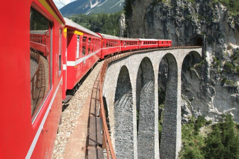 From Milan: Round-Trip Bernina Red Train to Saint Moritz - An In-Depth Look at the Itinerary