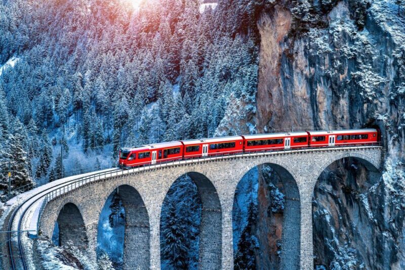 From Milan: St Moritz & Alps Day Trip with Bernina Red Train - Returning to Milan
