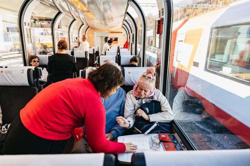 From Milan: St. Moritz and Panoramic Bernina Express Tour - Boarding the Bernina Express in St. Moritz: panoramic carriage reality