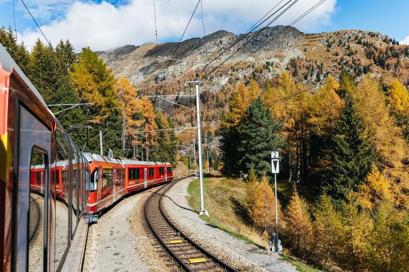 From Milan: St. Moritz and Panoramic Bernina Express Tour - Morteratsch Glacier and Montebello Curve: the two view hits to watch for