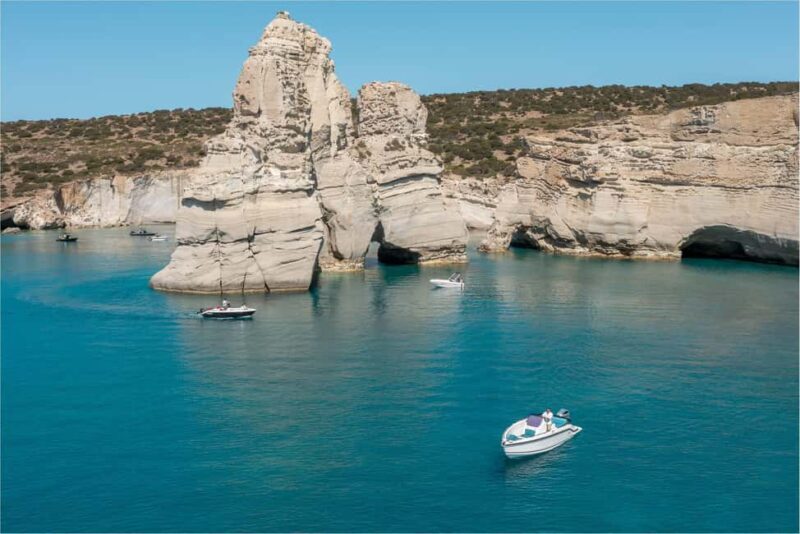 From Milos: Design Your own Boat Cruise - The Sum Up