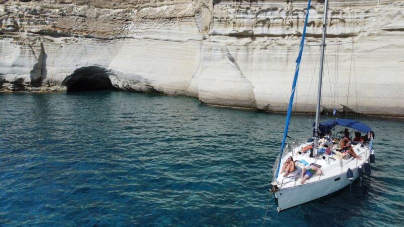 From Milos: Guided Day Cruise to Kleftiko With Lunch - Key Points