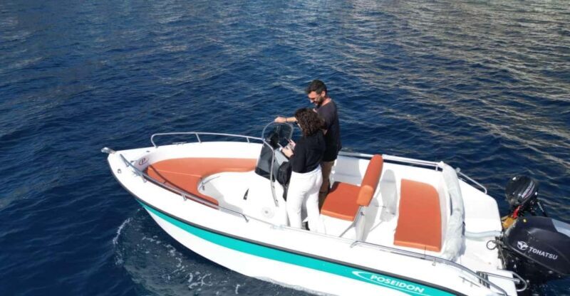 From Milos: Rent a Boat with guide to Kleftiko - The Value for Money