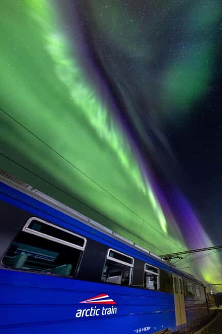 From Narvik: The Northern Lights Arctic Train Guided Tour - Stop at Bjørnfjell