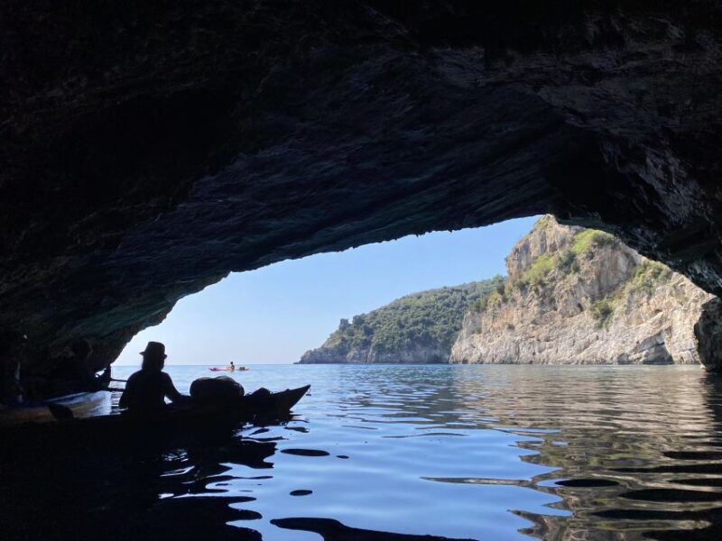 From Nerano: Sorrento Coast to Crapolla Fjord Kayak Tour - An In-Depth Look at the Kayak Tour Along the Amalfi Coast