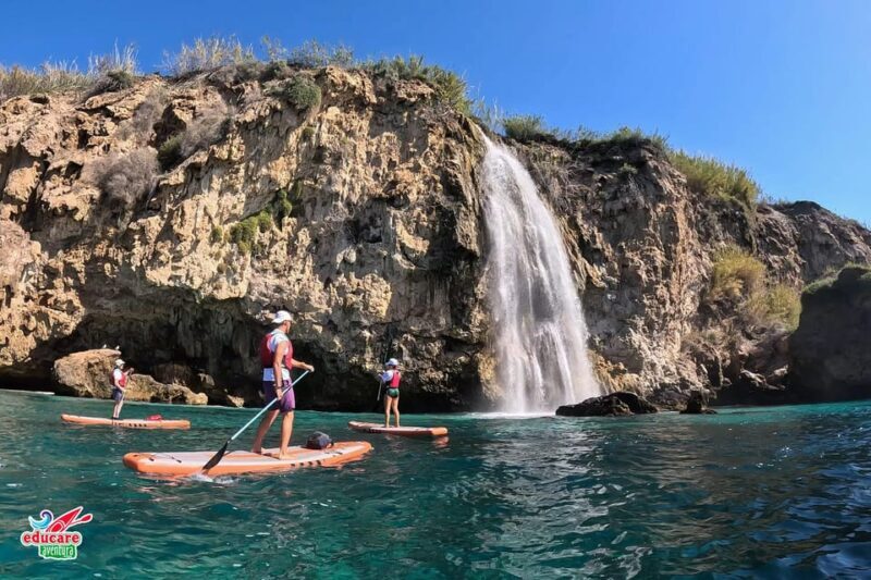 From Nerja: Guided Paddle Surf Cliffs and Maro Waterfall - A Closer Look at the Experience