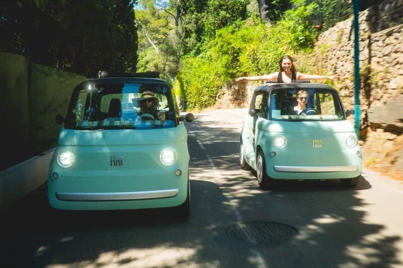 From Nice: Join a guide on an electric car ride along the French Riviera! - Key Points