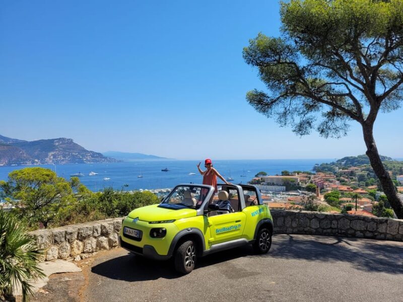 From Nice: Monaco & Eze Guided Tour in Electric Convertible - Key Points